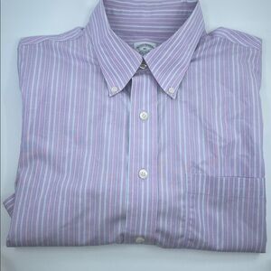 Brooks Brothers striped long sleeve button down shirt